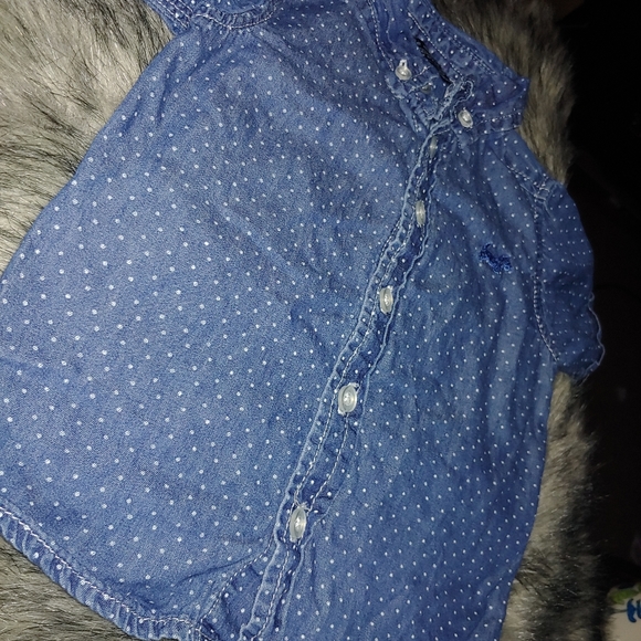 Life and Legend | 24M denim chambray button down shirt top boys infant baby - Picture 9 of 10